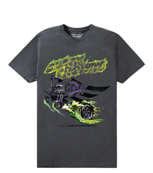 BLACK CROWNS TEE