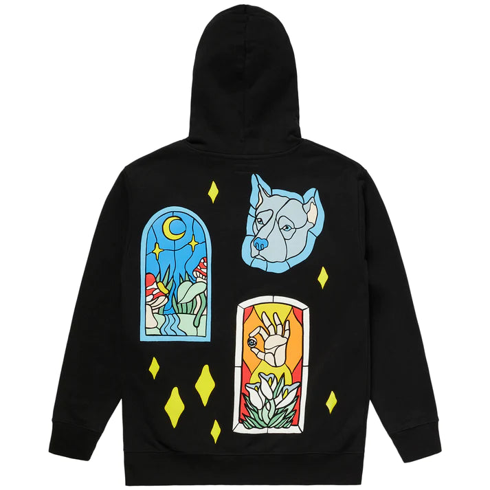 SMILEY® CATHEDRAL GLASS HOODIE
