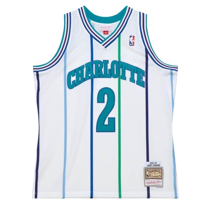 Swingman Larry Johnson Charlotte Hornets 1992-93 Jersey