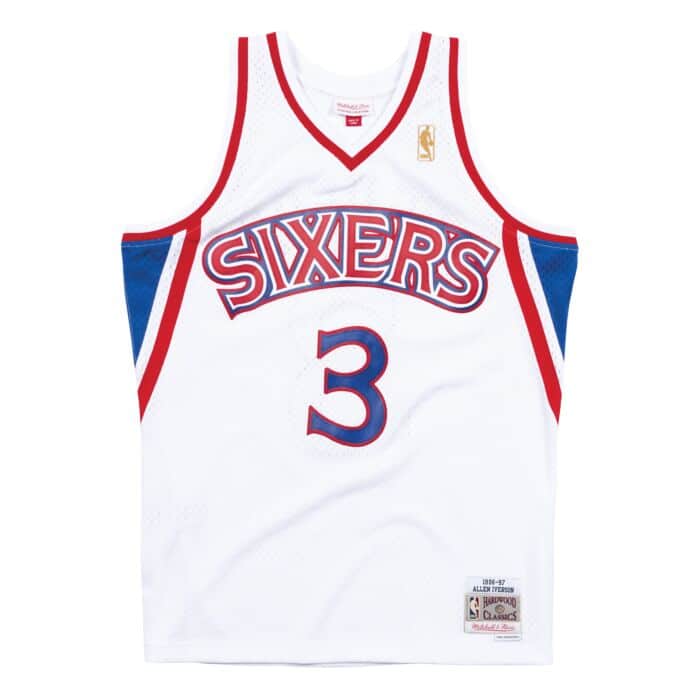 Swingman Jersey Philadelphia 76ers Home 1996-97 Allen Iverson