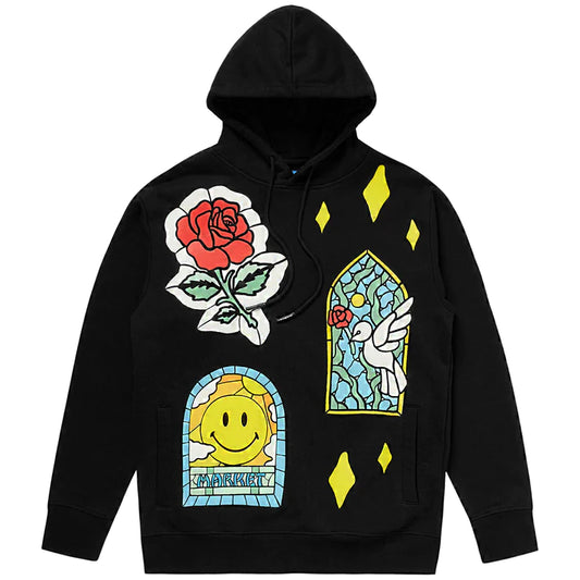 SMILEY® CATHEDRAL GLASS HOODIE