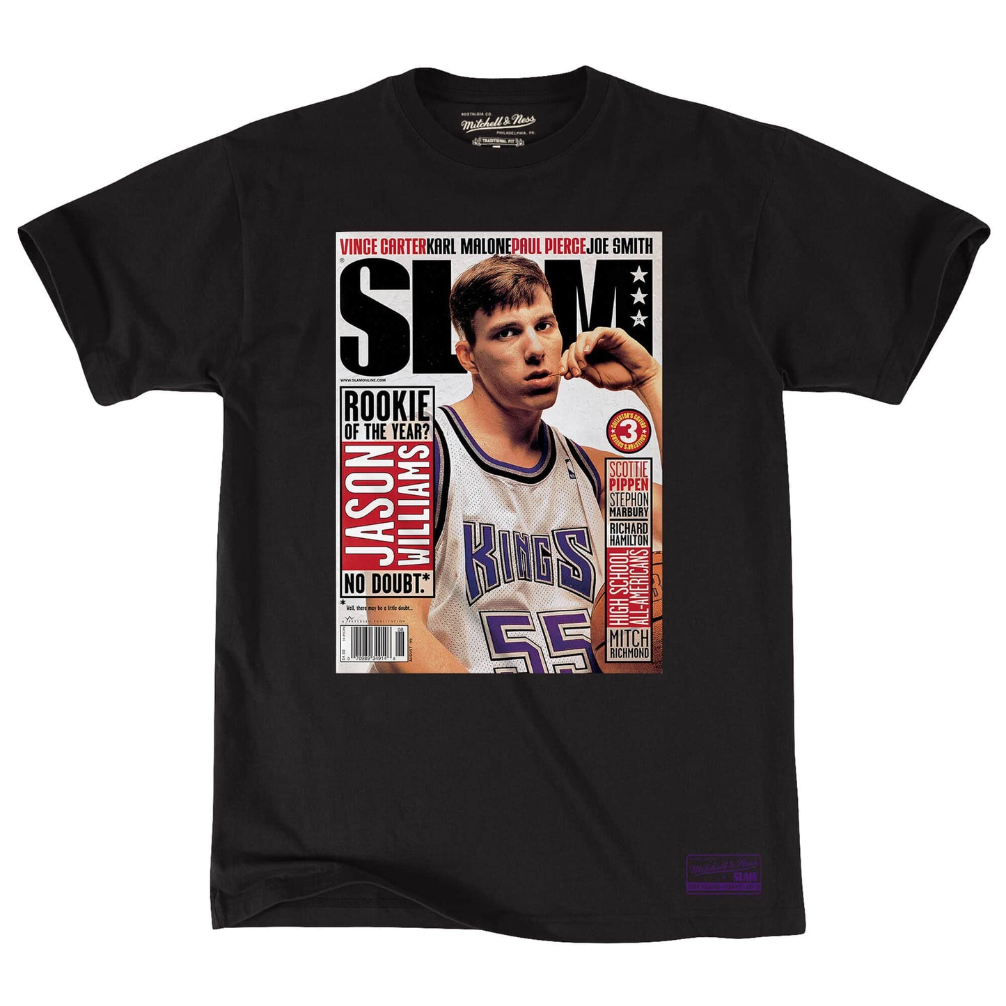 Slam Cover Tee Sacramento Kings Jason Williams