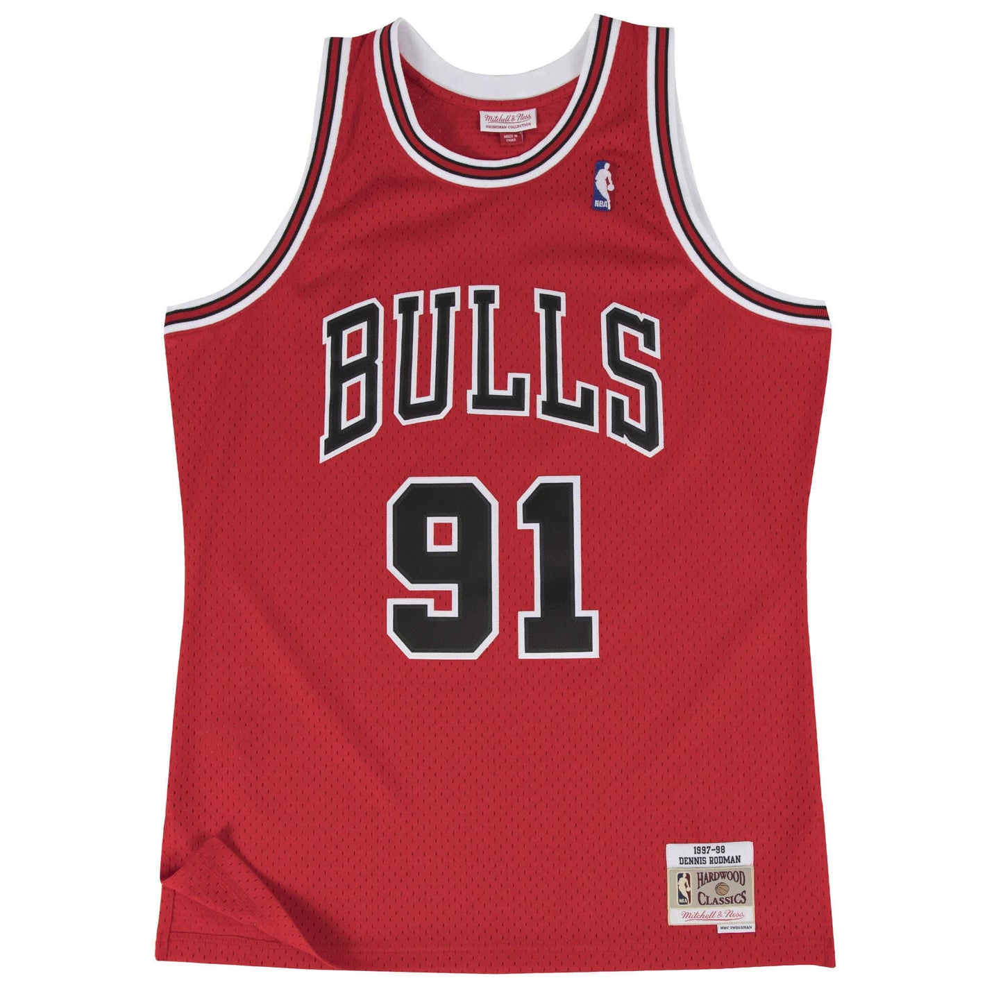 Swingman Jersey Chicago Bulls Road 1997-98 Dennis Rodman