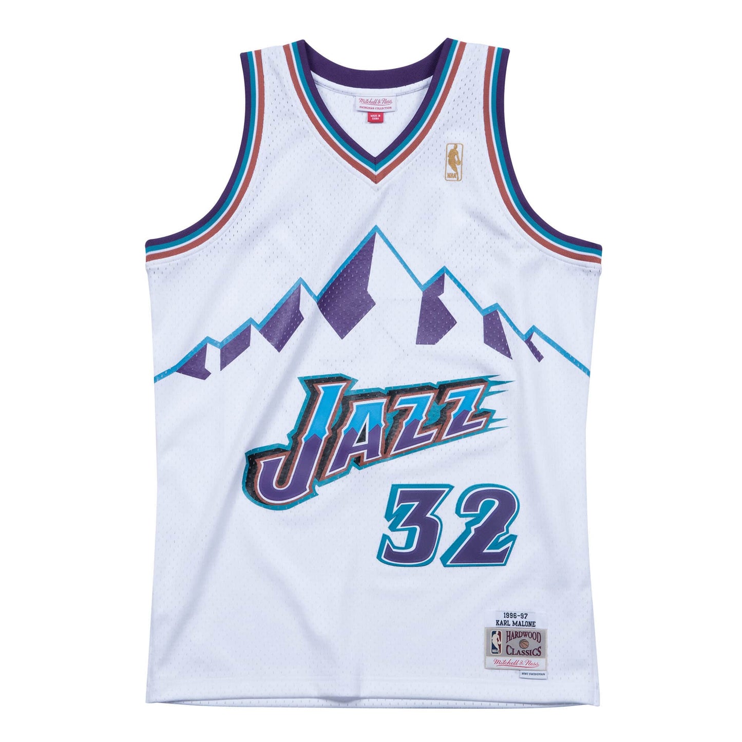 Swingman Jersey Utah Jazz Road 1996-97 Karl Malone