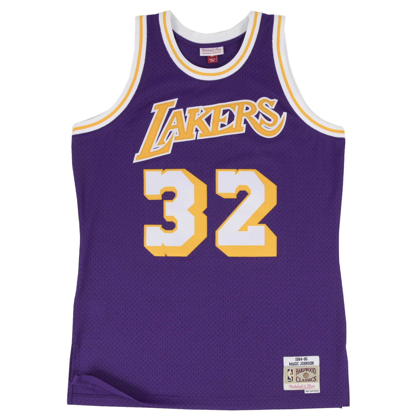 Swingman Jersey Los Angeles Lakers Road 1984-85 Magic Johnson