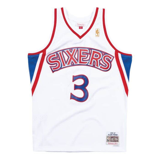 Swingman Jersey Philadelphia 76ers Home 1996-97 Allen Iverson