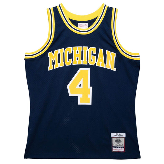 Swingman Chris Webber University Of Michigan Road 1991 Jersey